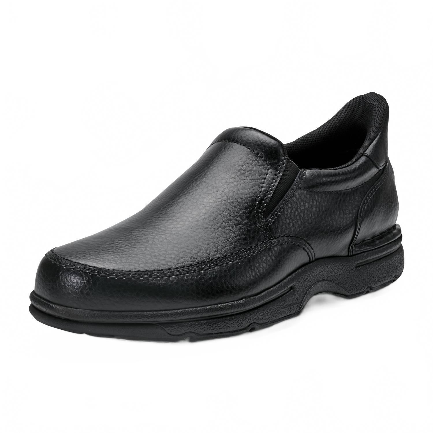 New Rockport Men's Ellworth Cushioned Slip-On Loafer In Black